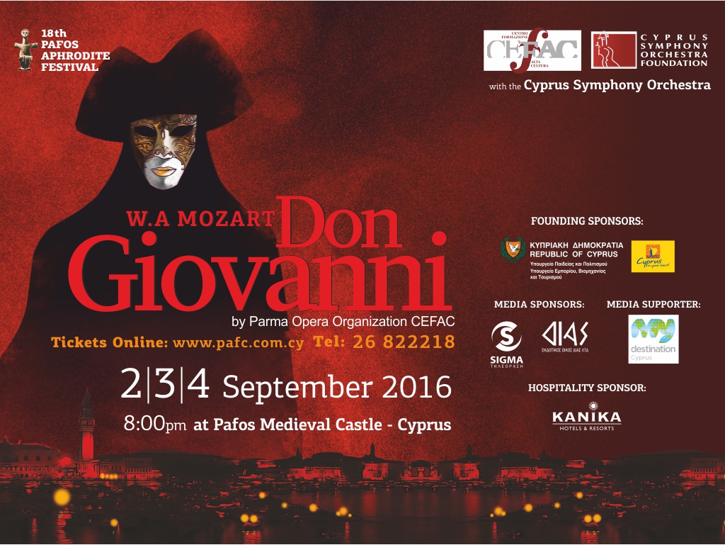 Don Giovanni - 18th Pafos Aphrodite Festival